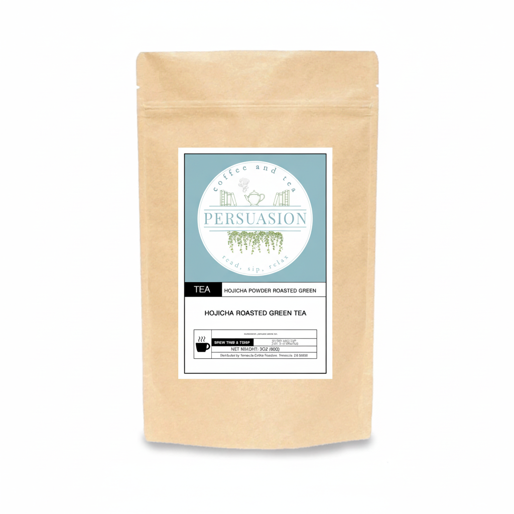 Hojicha with New Logo